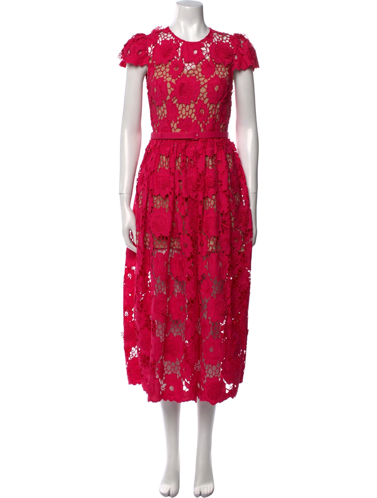 Self-Portrait Lace Long Dress