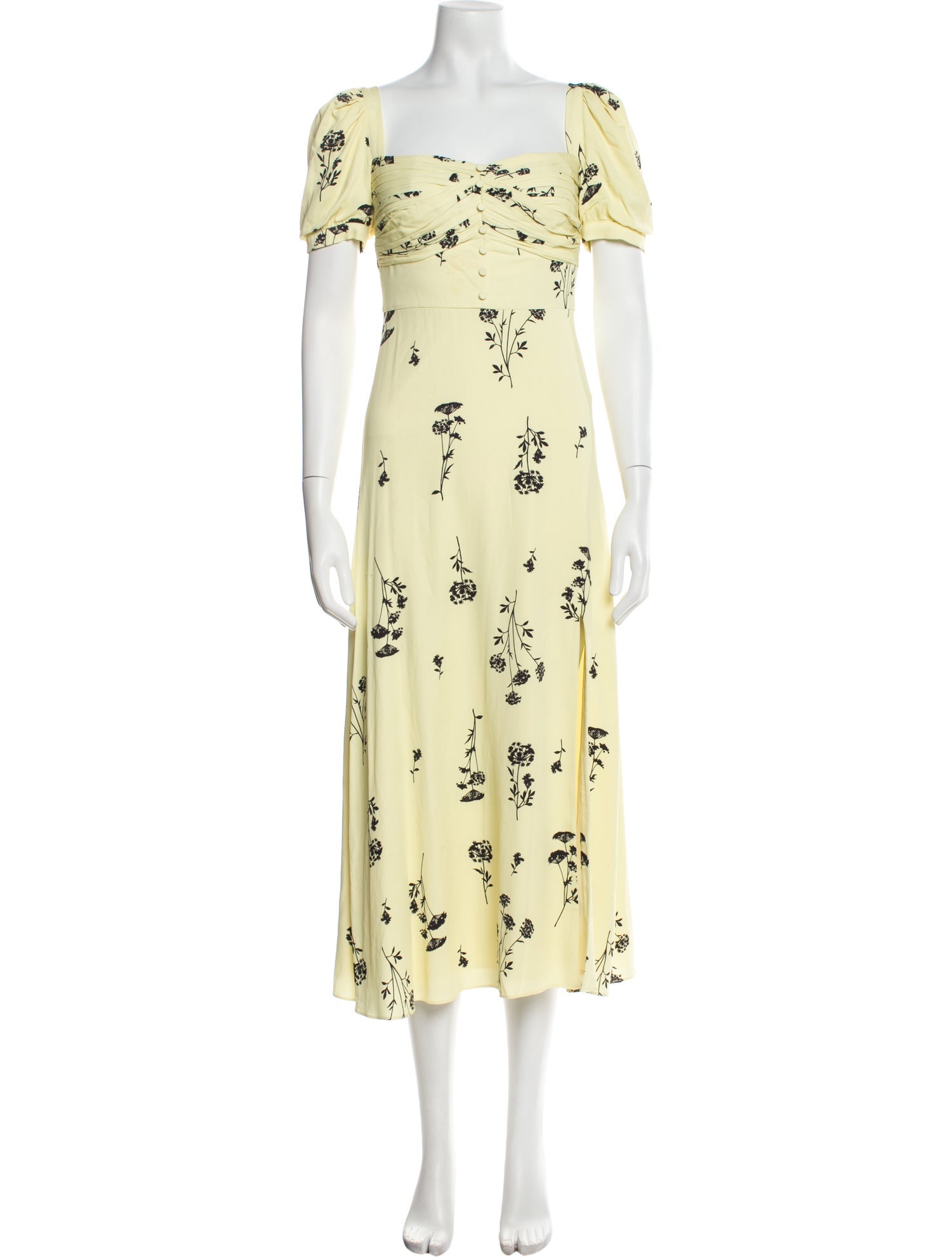 Self-Portrait Satin Long Dress