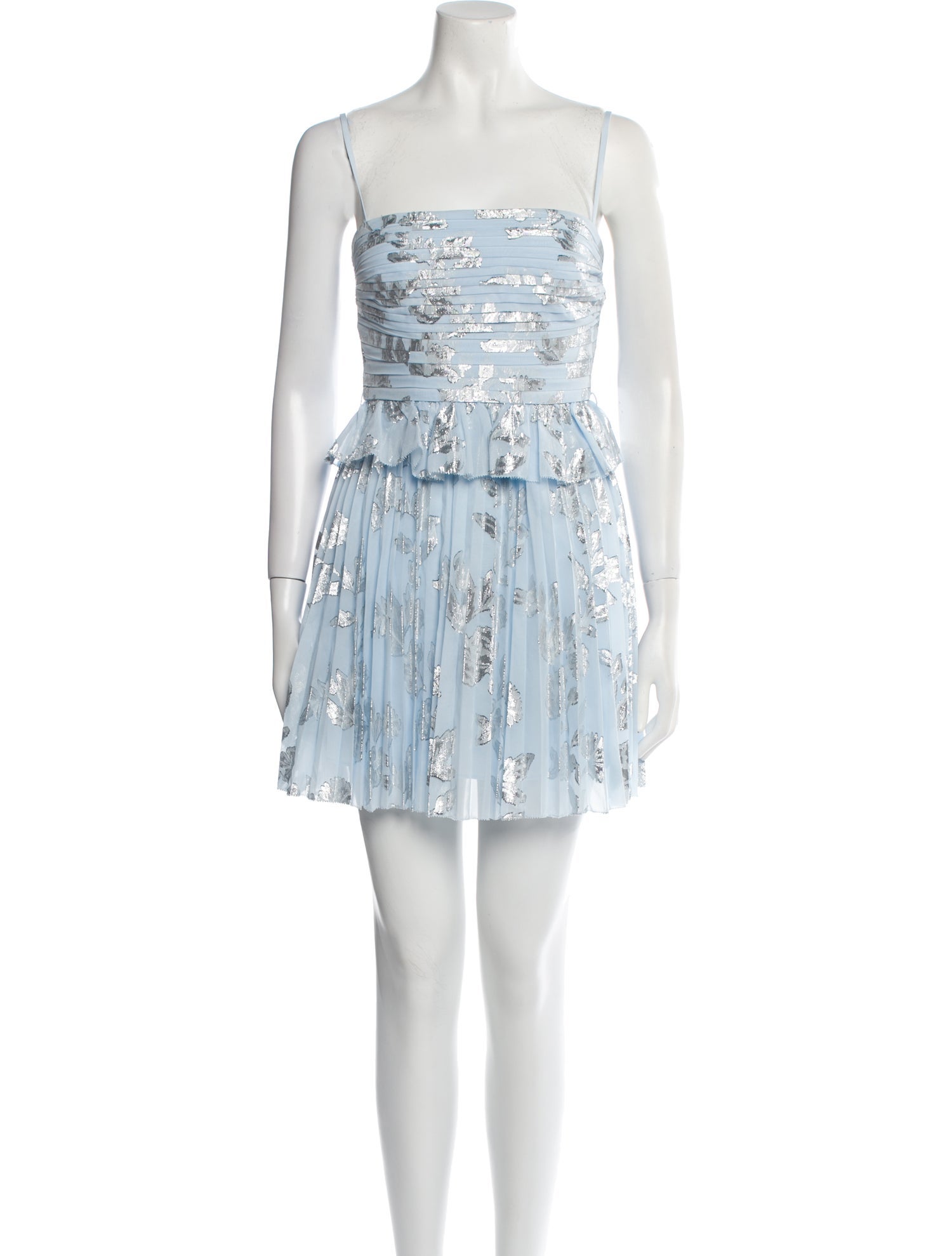 Self-Portrait Printed Mini Dress w/ Tags