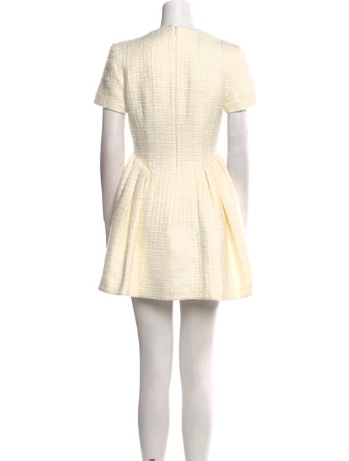 Self-Portrait Square Neckline Mini Dress