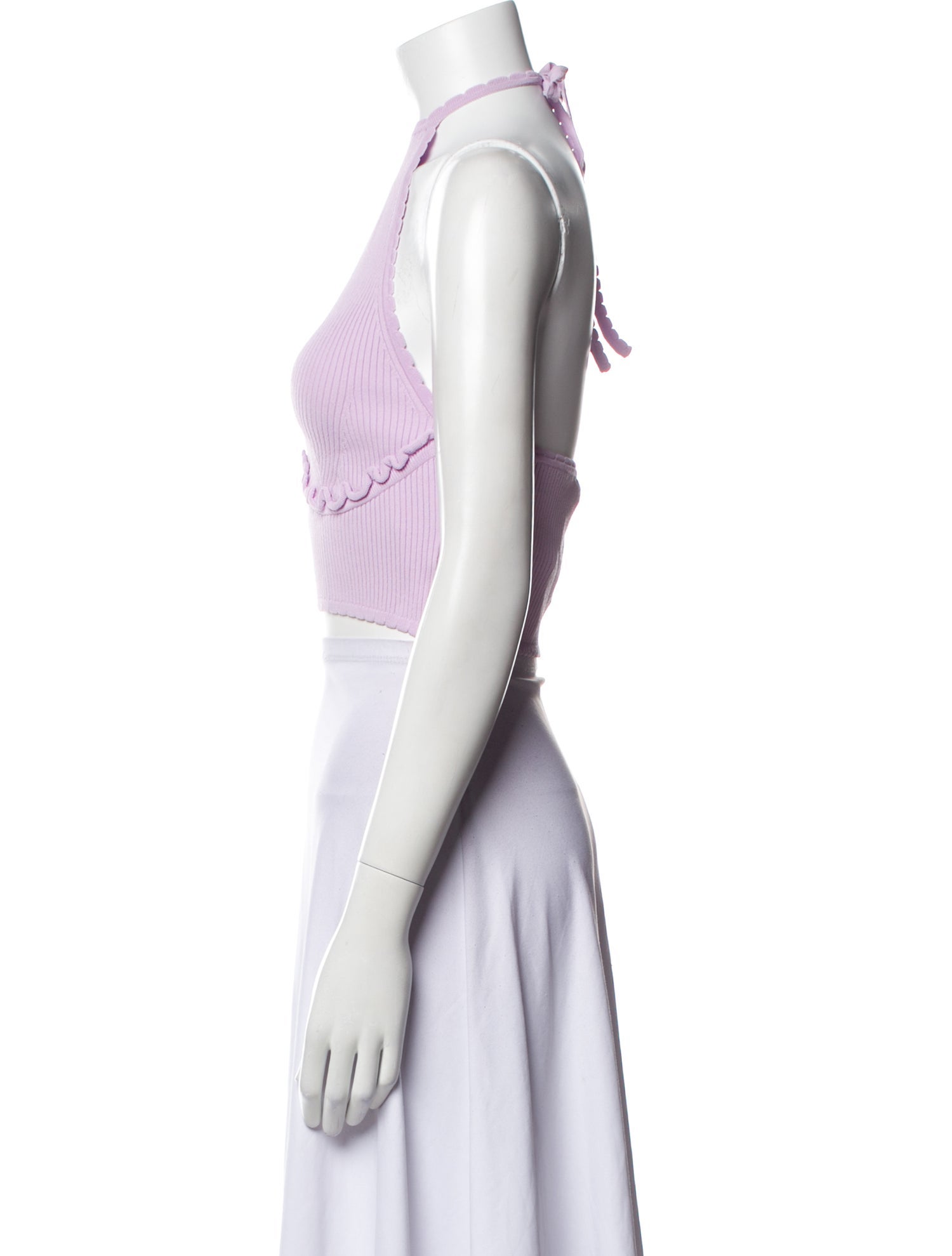 Self-Portrait Halterneck Sleeveless Crop Top w/ Tags