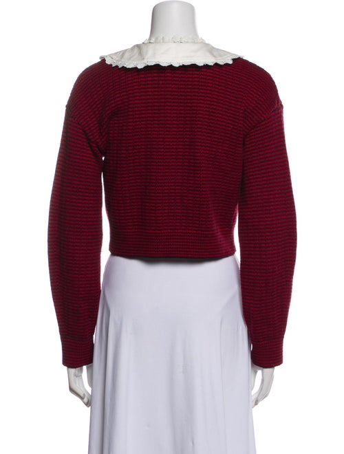 Self-Portrait Striped Bolero