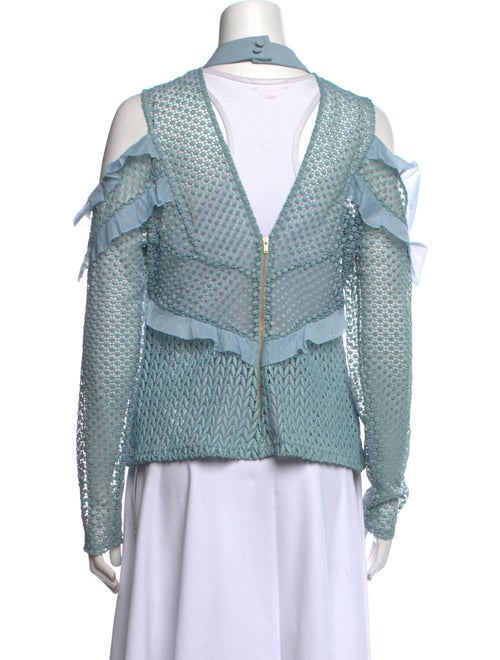 Self-Portrait Mock Neck Sweater