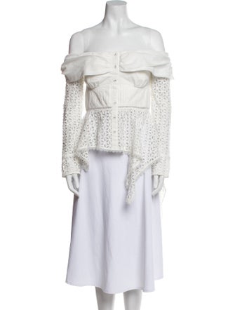 Self-Portrait 2018 Off-The-Shoulder Blouse