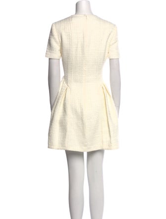 Self-Portrait Square Neckline Mini Dress