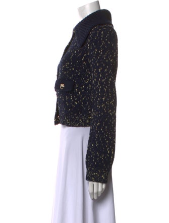 Self-Portrait Wool Printed Sweater