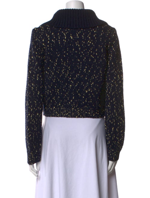 Self-Portrait Wool Printed Sweater