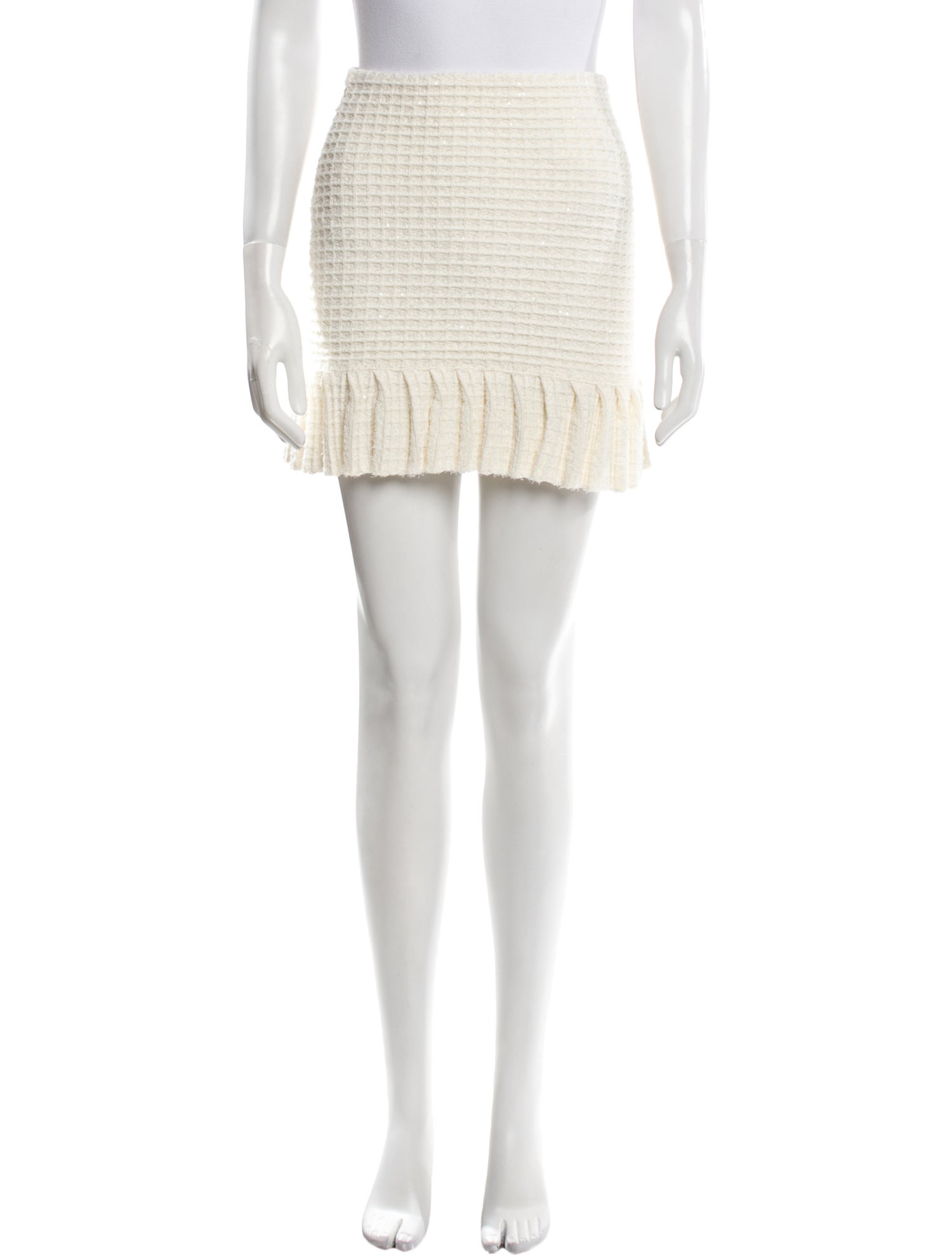 Self-Portrait Sequin Embellishments Mini Skirt w/ Tags