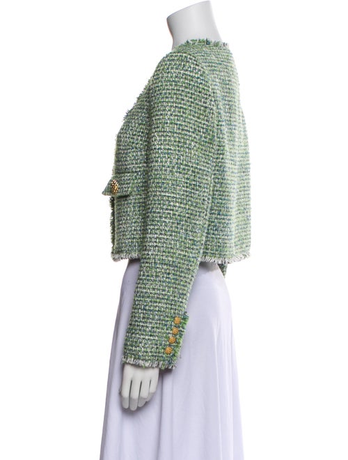 Self-Portrait Tweed Pattern Evening Jacket