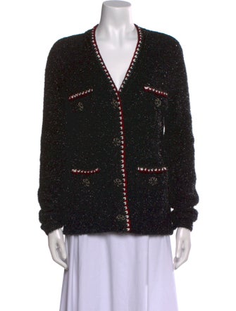 Self-Portrait V-Neck Sweater