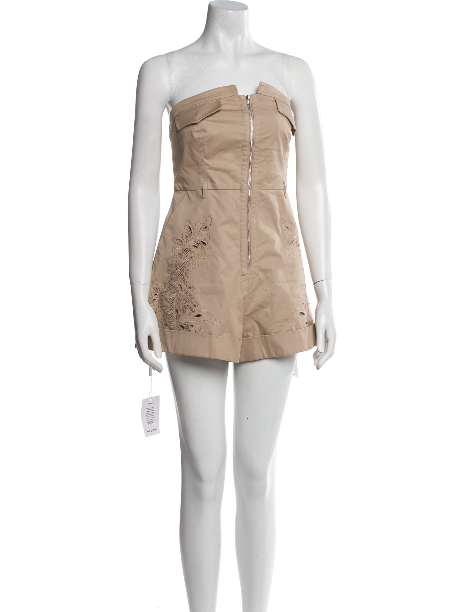 Self-Portrait Strapless Romper w/ Tags