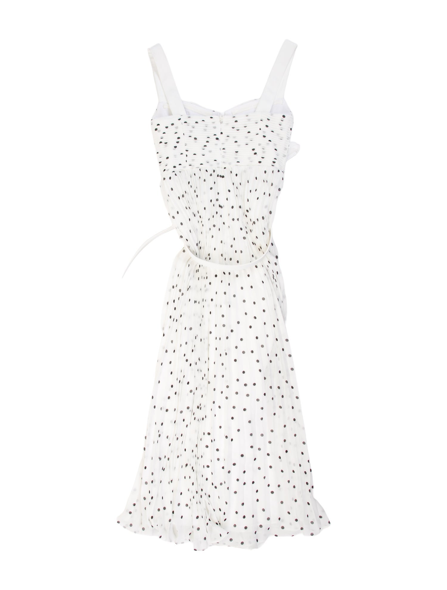 Self-Portrait Polka Dot Print Long Dress