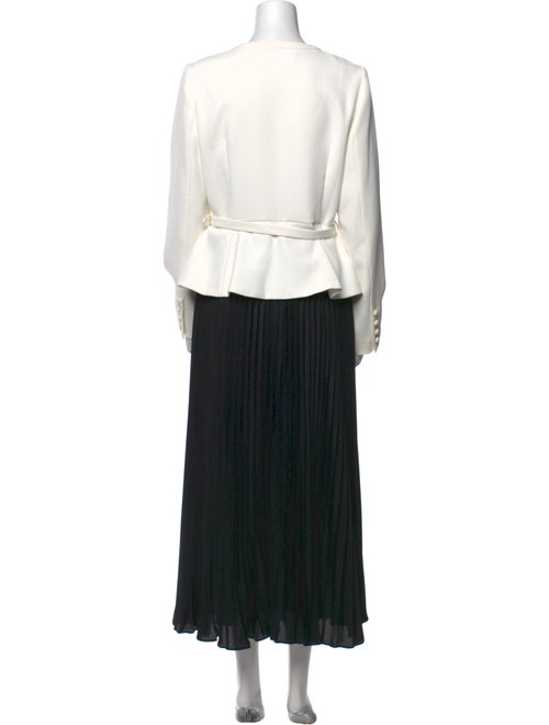 Self-Portrait V-Neck Long Dress