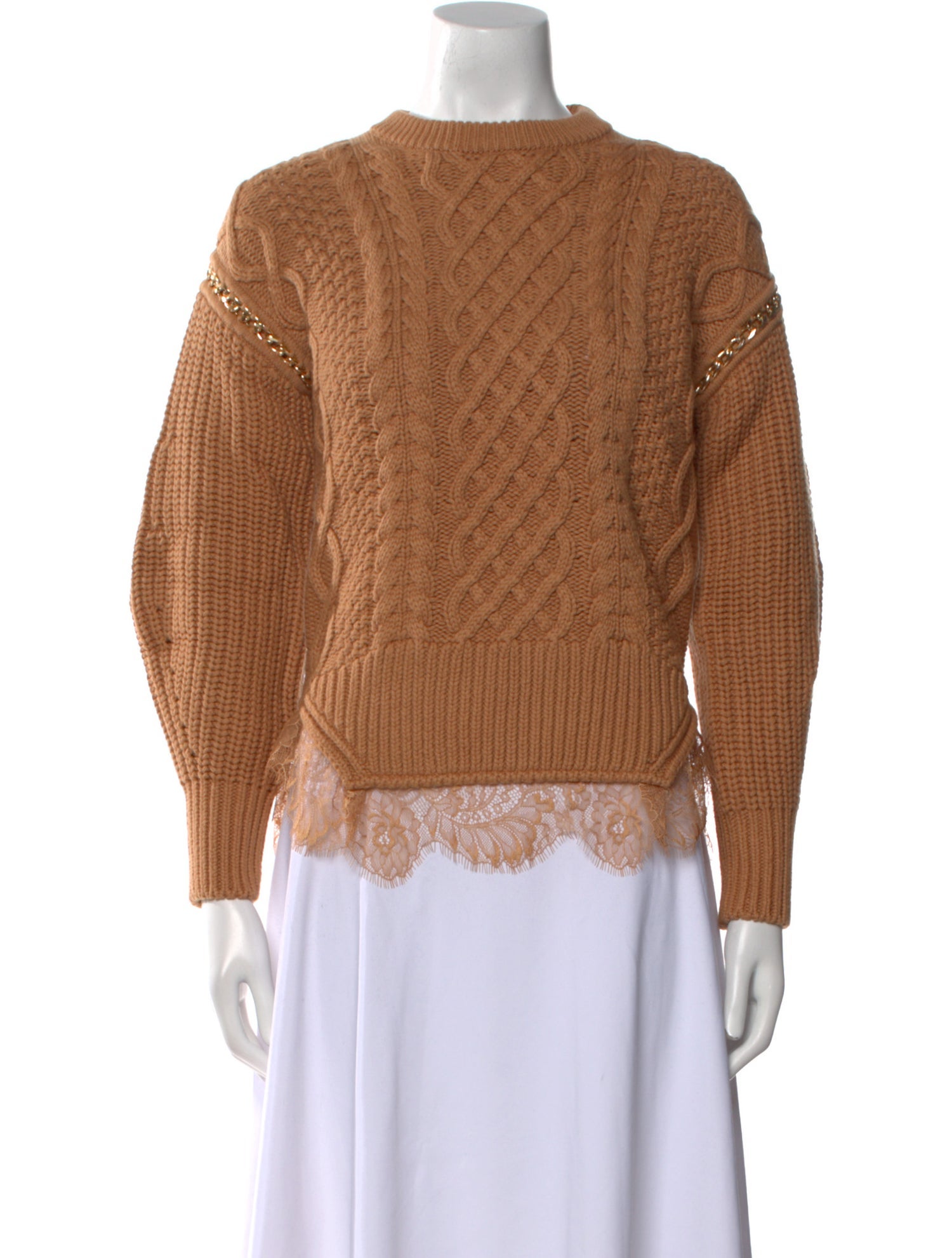 Self-Portrait Crew Neck Sweater