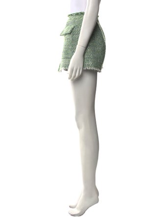 Self-Portrait Printed Mini Shorts