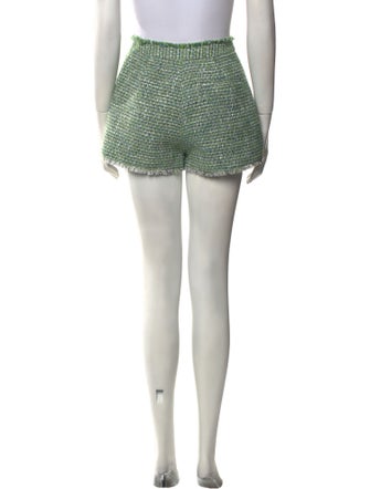 Self-Portrait Printed Mini Shorts