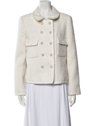 Self-Portrait Tweed Pattern Jacket