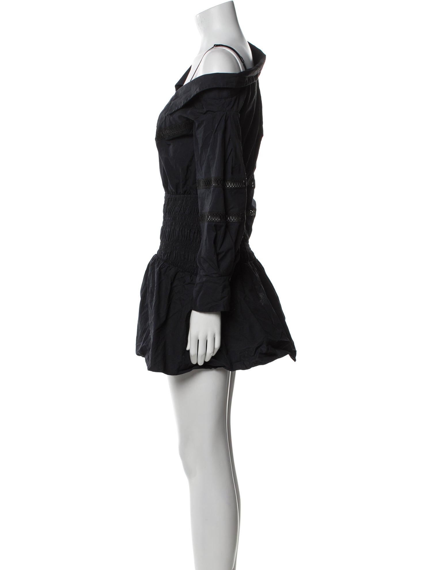 Self-Portrait Asymmetrical Mini Dress