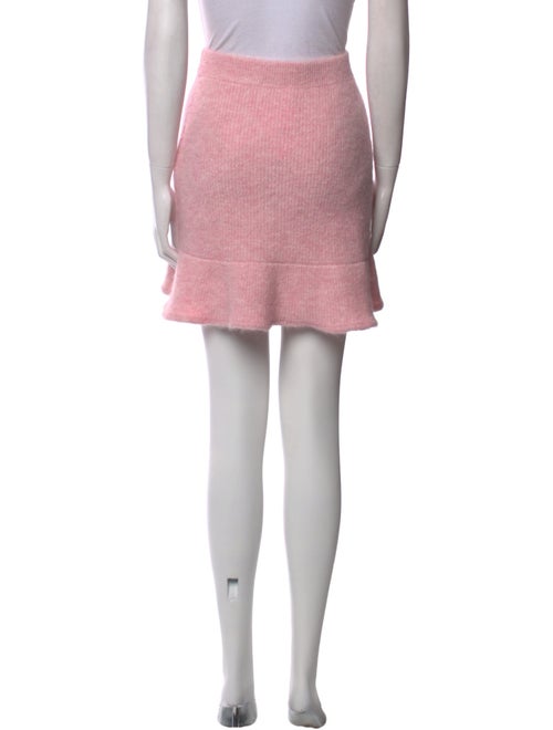 Self-Portrait Alpaca Mini Skirt