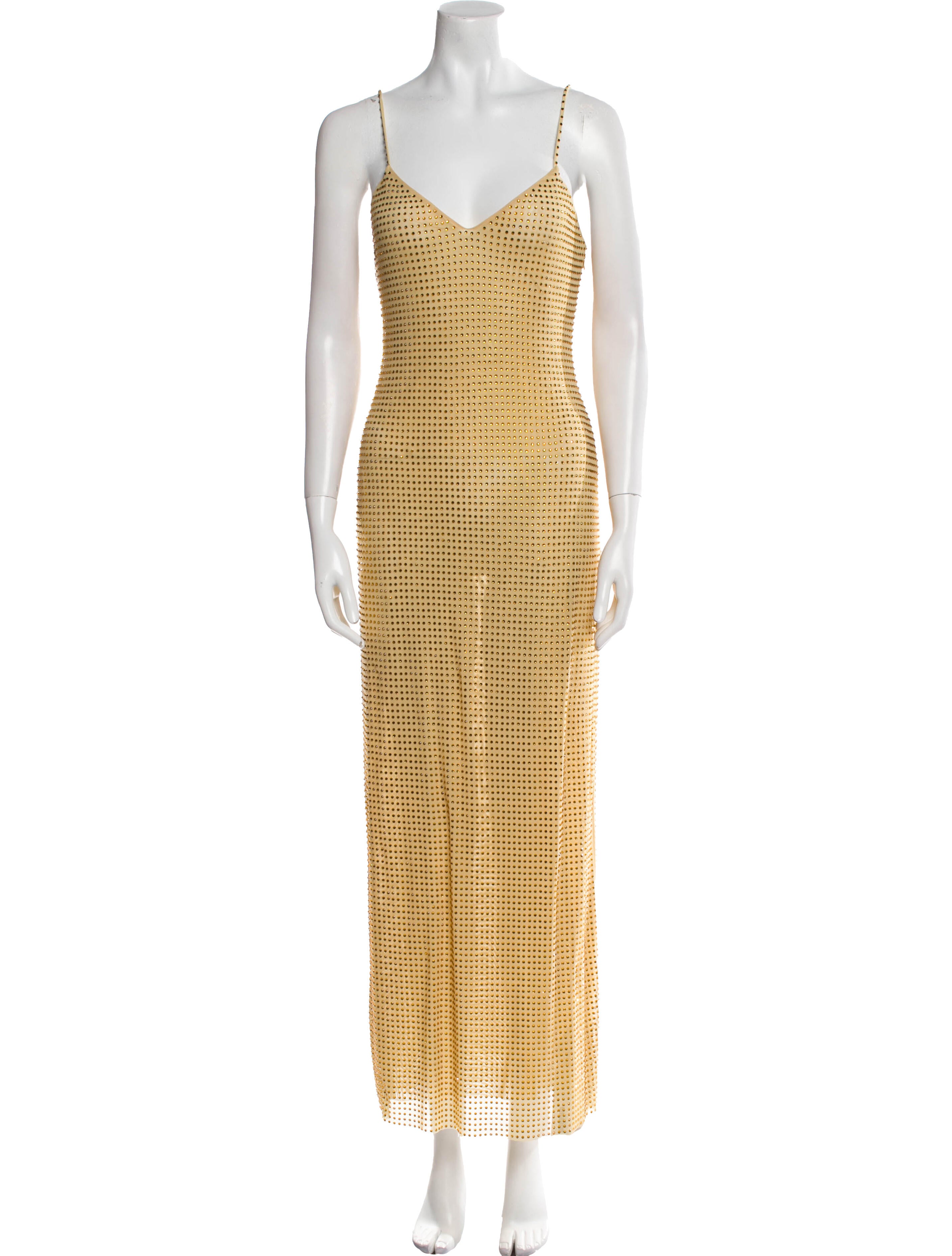 Self-Portrait Printed Long Dress