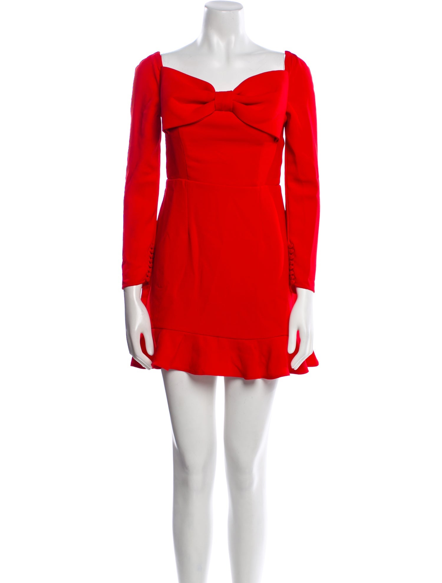 Self-Portrait Cowl Neck Mini Dress