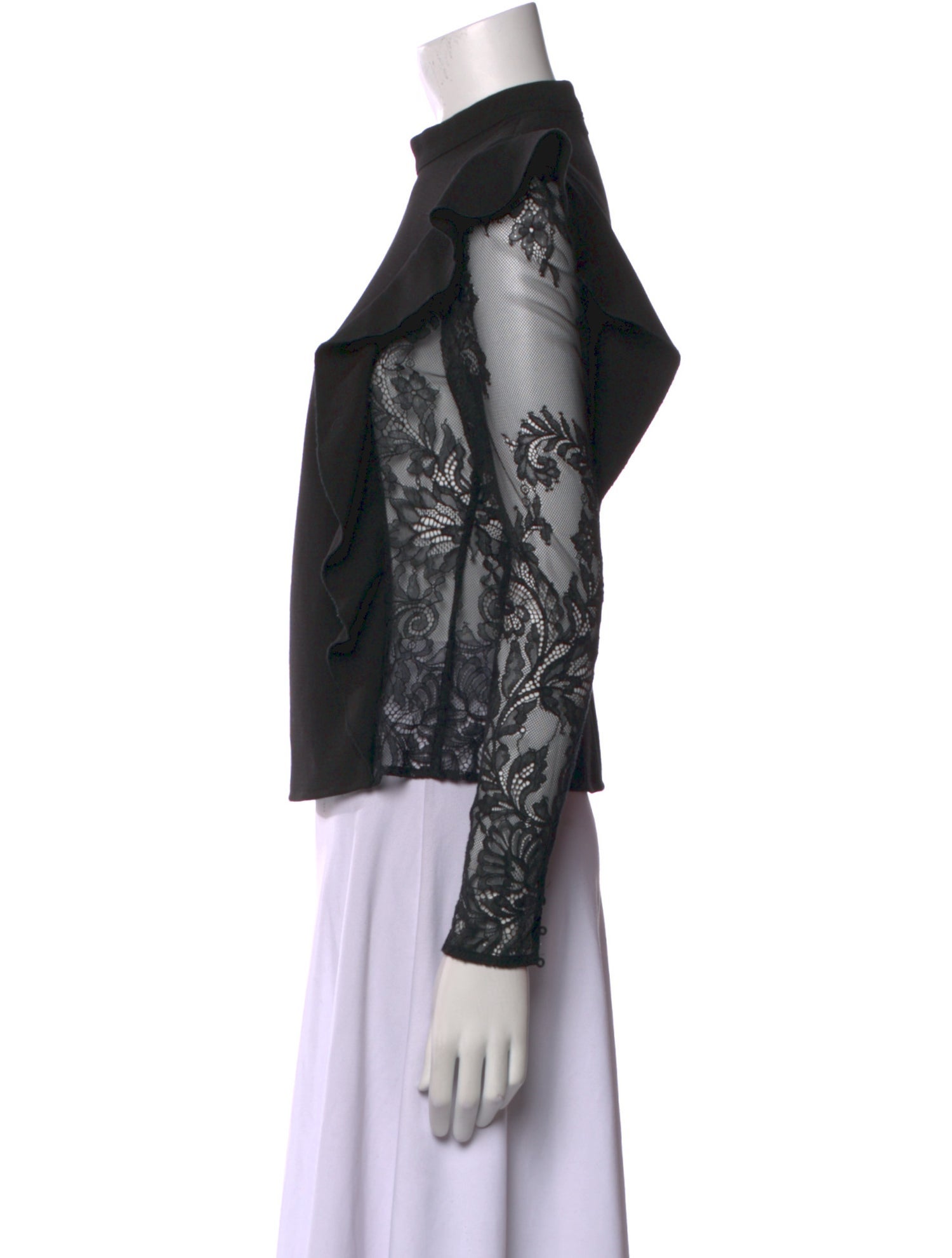 Self-Portrait 2012 Mock Neck Blouse