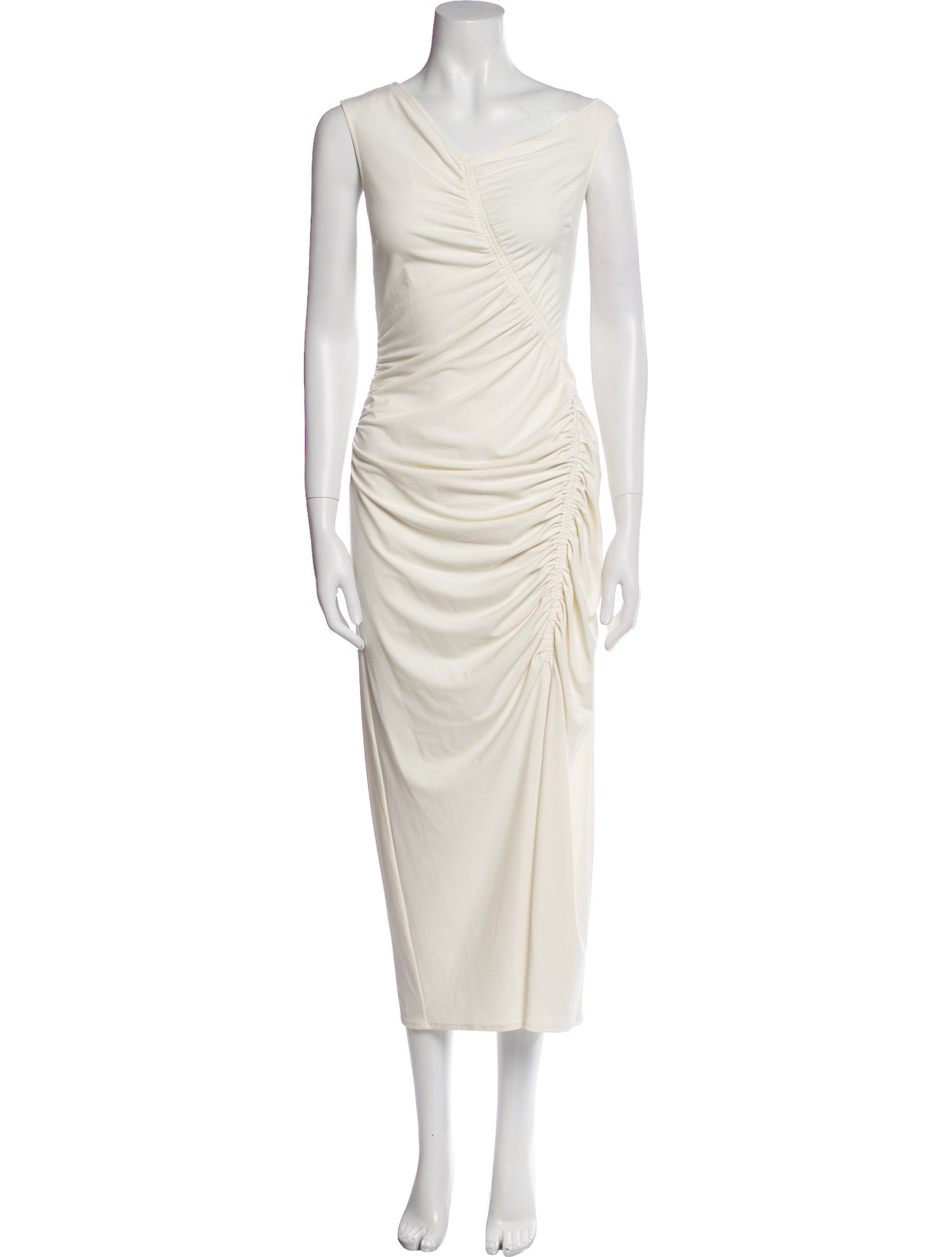 Self-Portrait Cowl Neck Long Dress