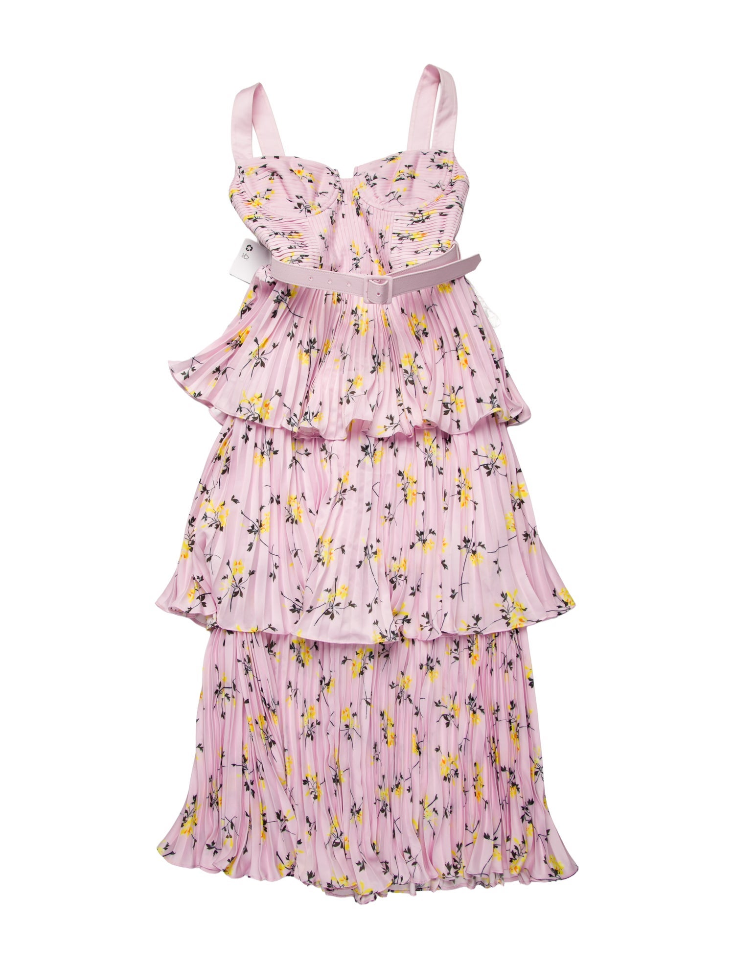 Self-Portrait Floral Print Midi Length Dress w/ Tags