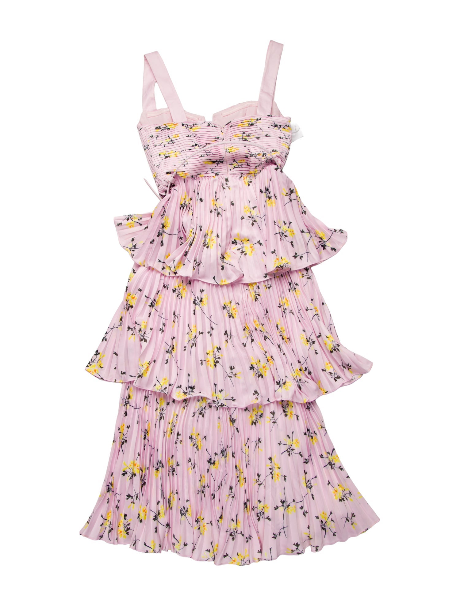 Self-Portrait Floral Print Midi Length Dress w/ Tags