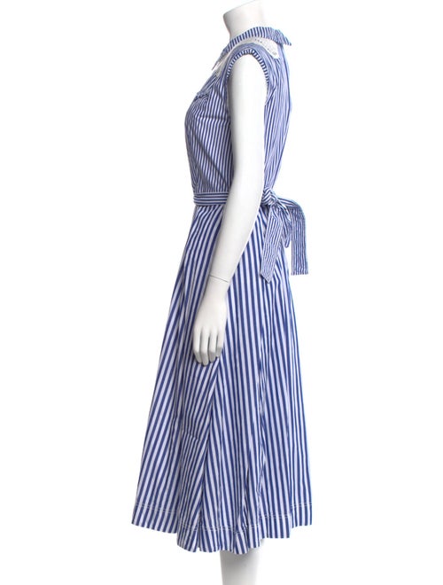 Self-Portrait Striped Long Dress