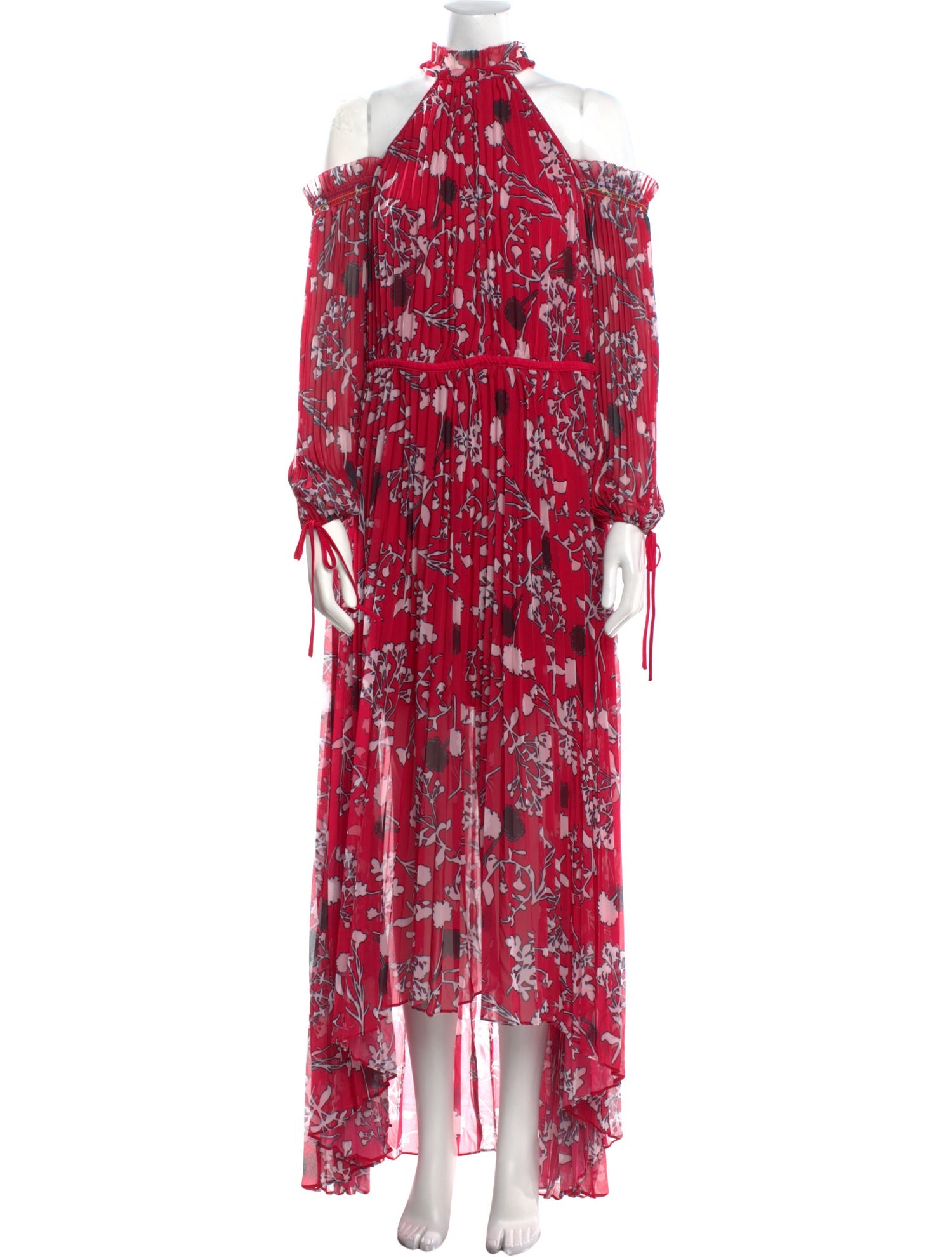 Self-Portrait Floral Print Long Dress w/ Tags