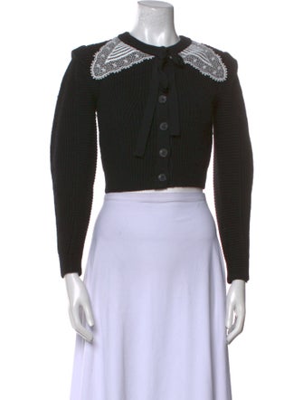 Self-Portrait Crew Neck Sweater