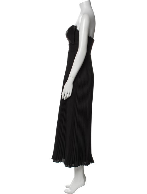 Self-Portrait Strapless Midi Length Dress