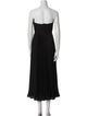 Self-Portrait Strapless Midi Length Dress