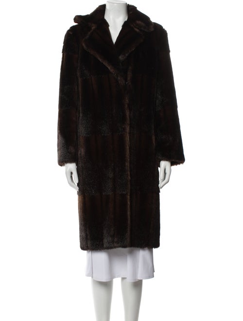 Portrait Faux Fur Coat