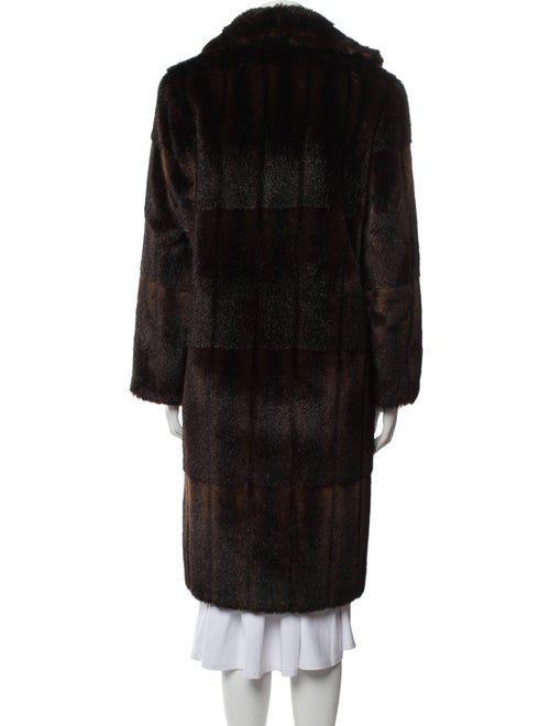 Portrait Faux Fur Coat