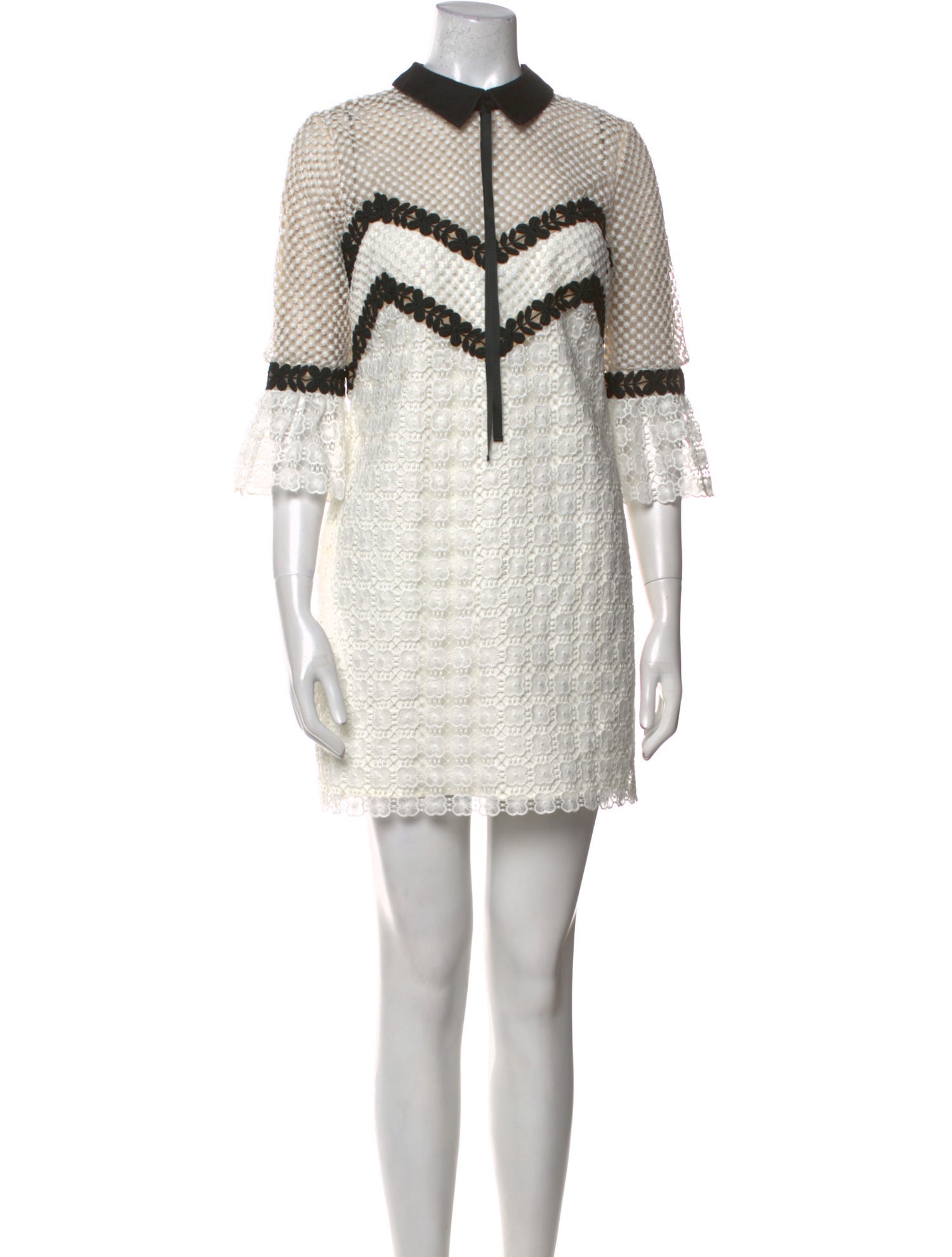 Self-Portrait Mini Dress