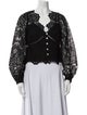 Self-Portrait Lace Pattern Evening Jacket