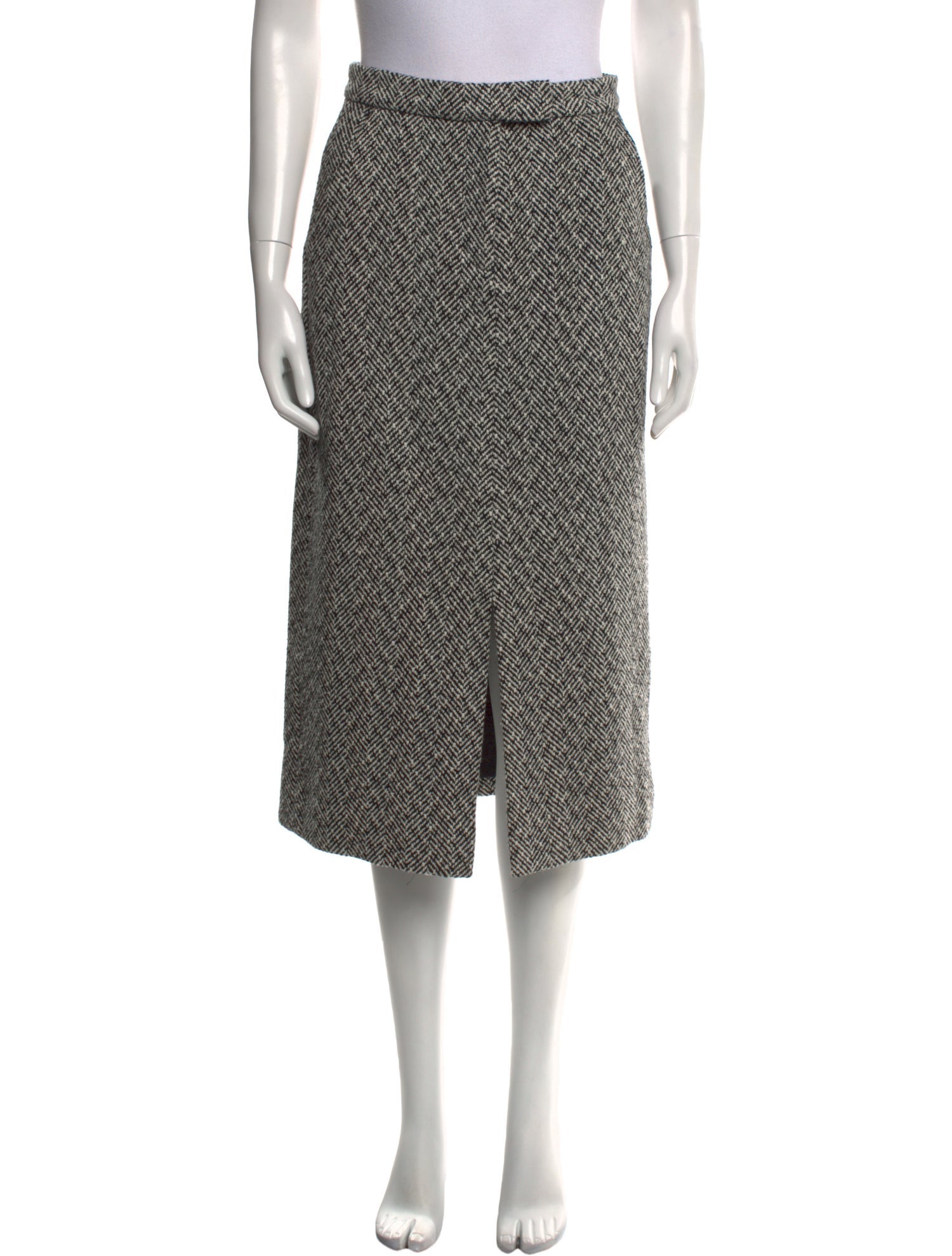 Self-Portrait Midi Length Skirt