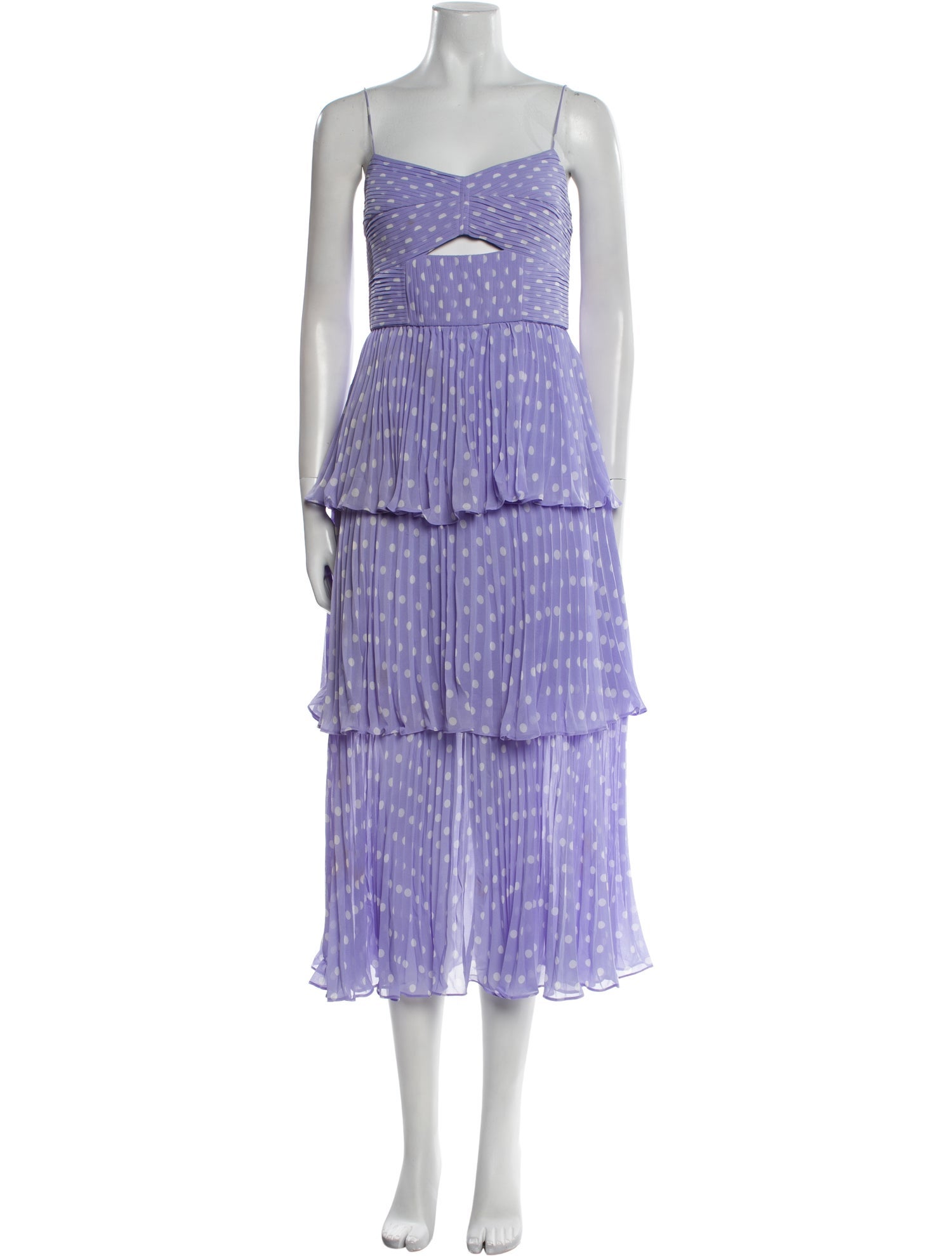 Self-Portrait Striped Long Dress