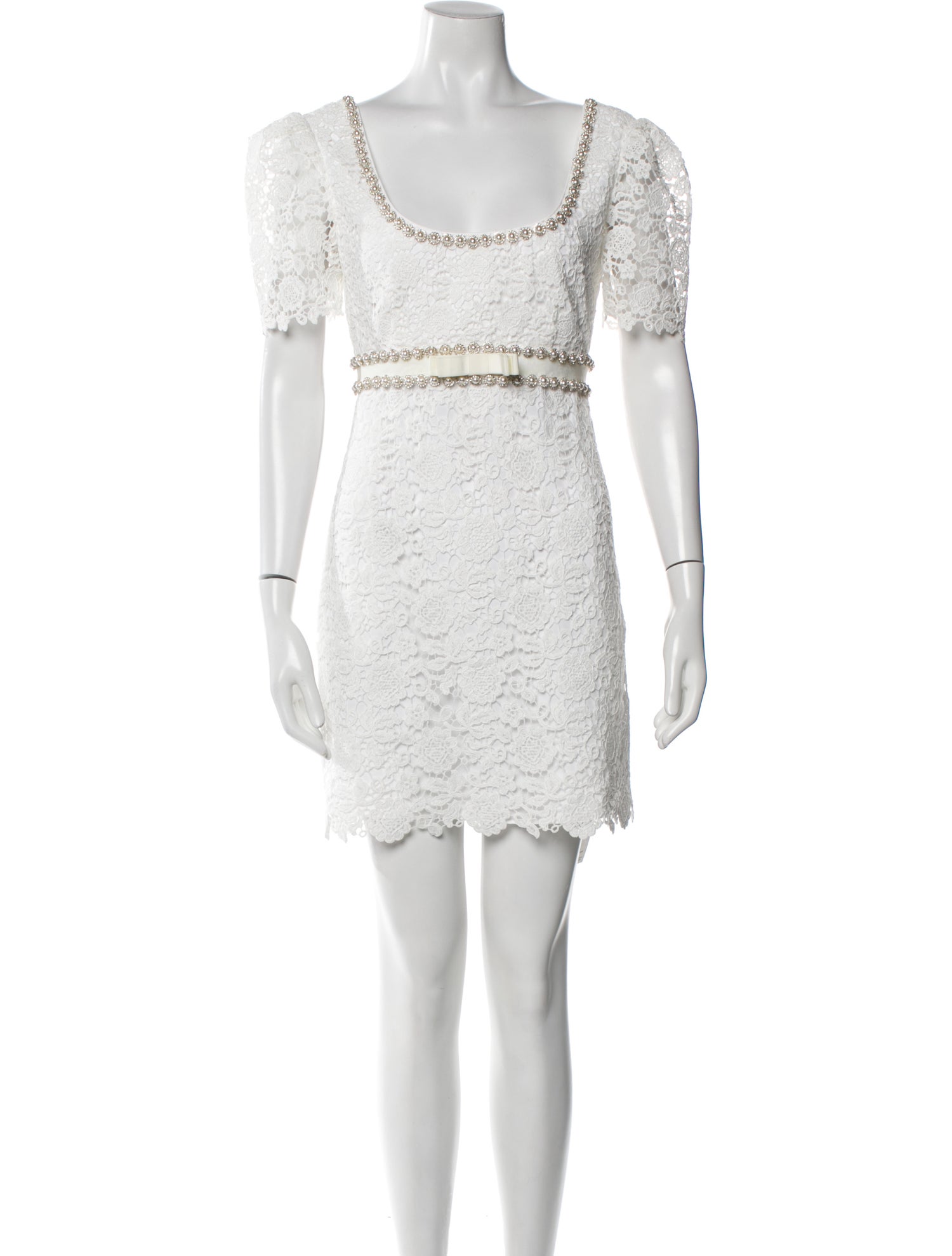 Self-Portrait Lace Mini Dress