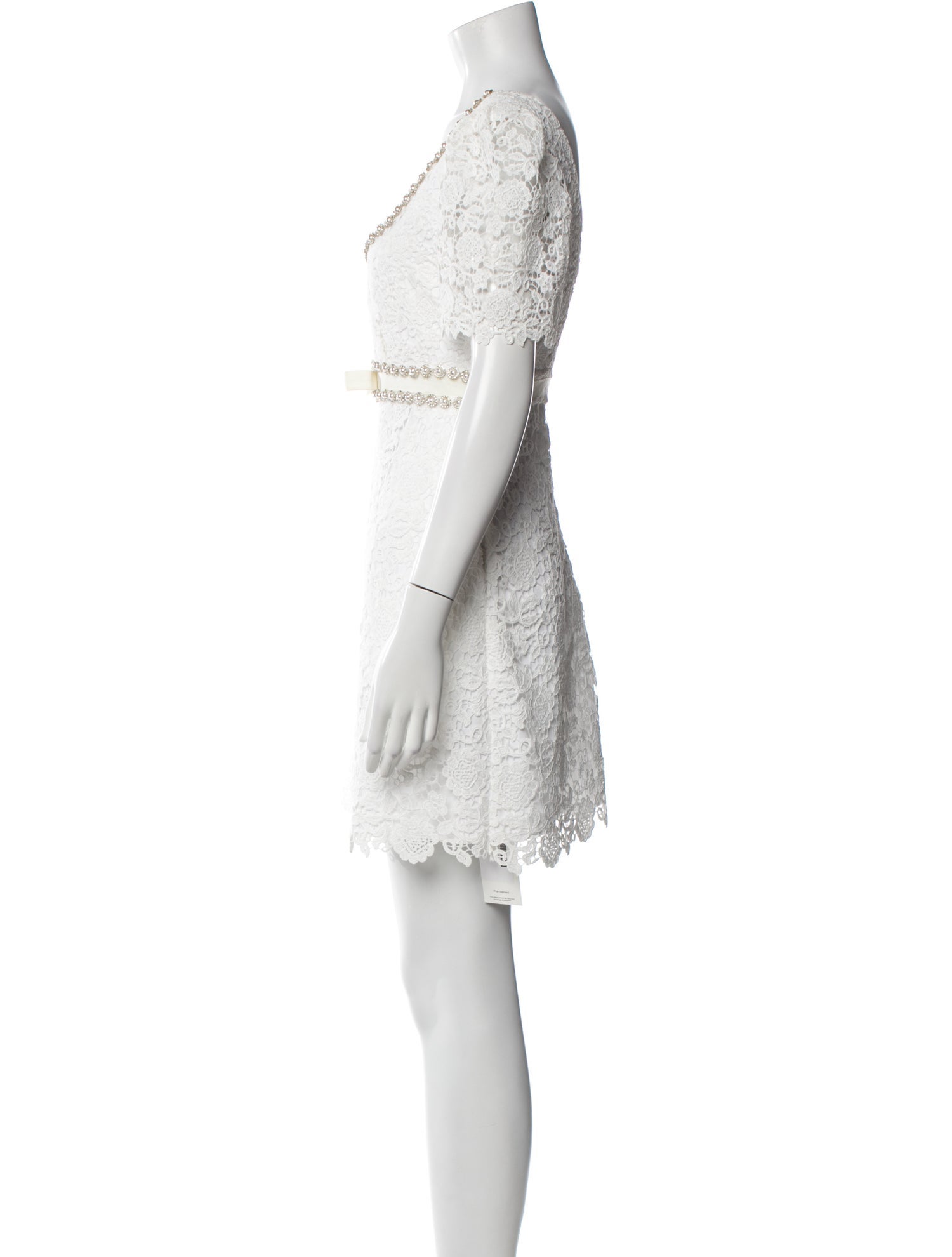 Self-Portrait Lace Mini Dress