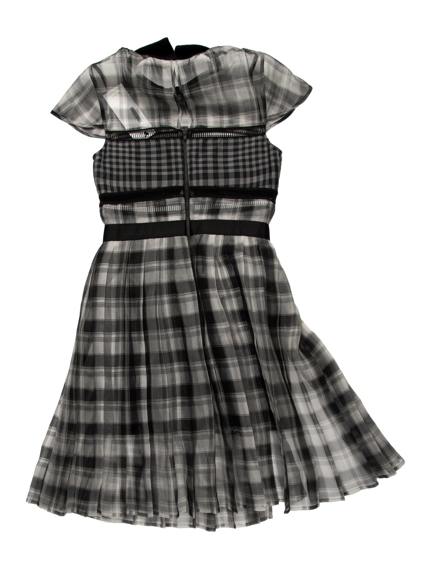 Self-Portrait Silk Mini Dress