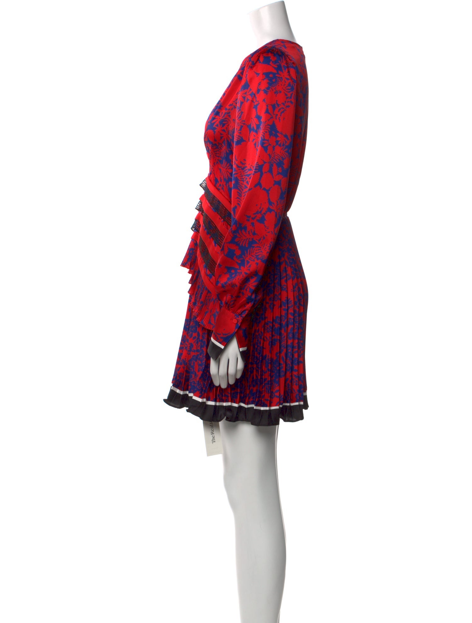 Self-Portrait Printed Mini Dress