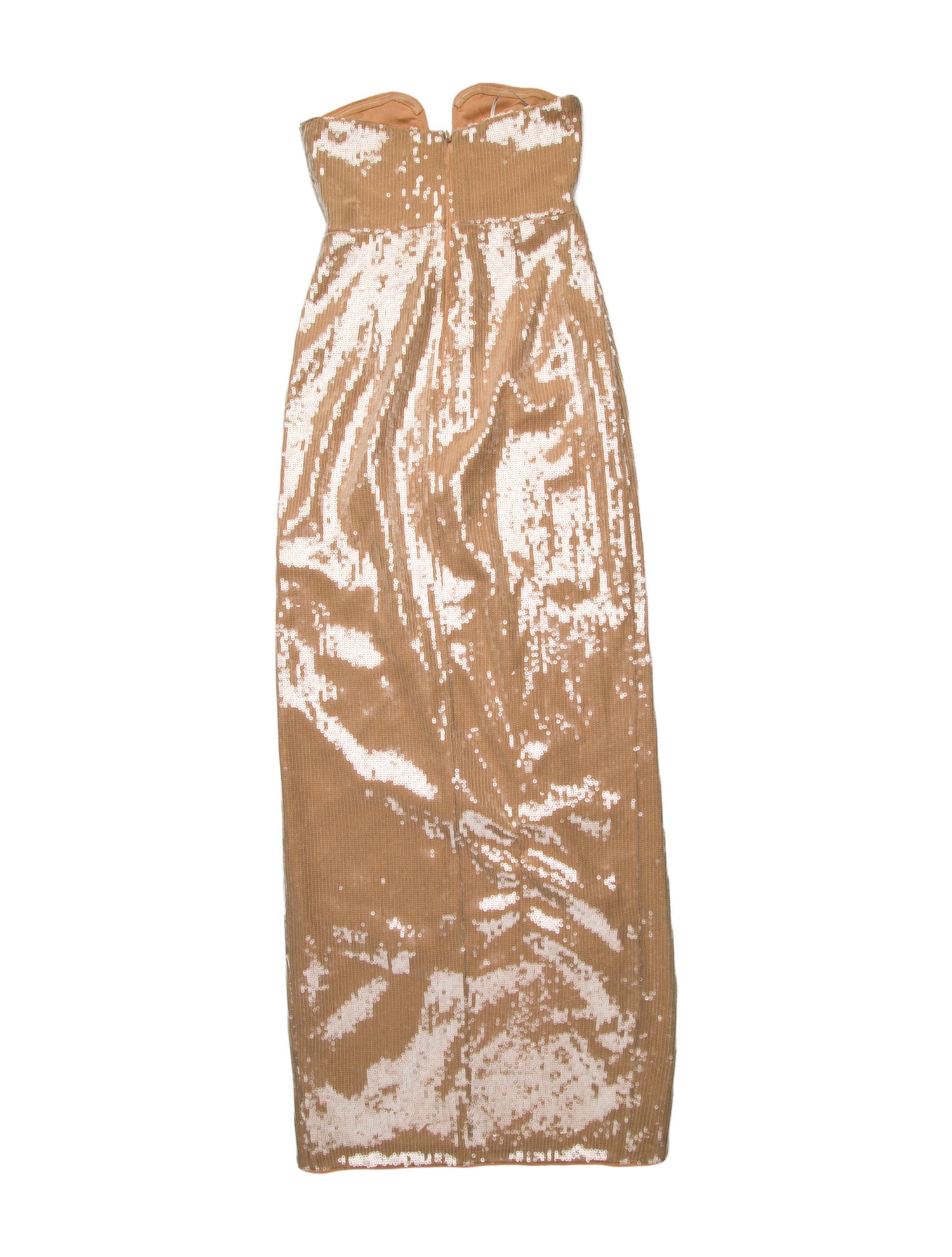 Self-Portrait Strapless Long Dress