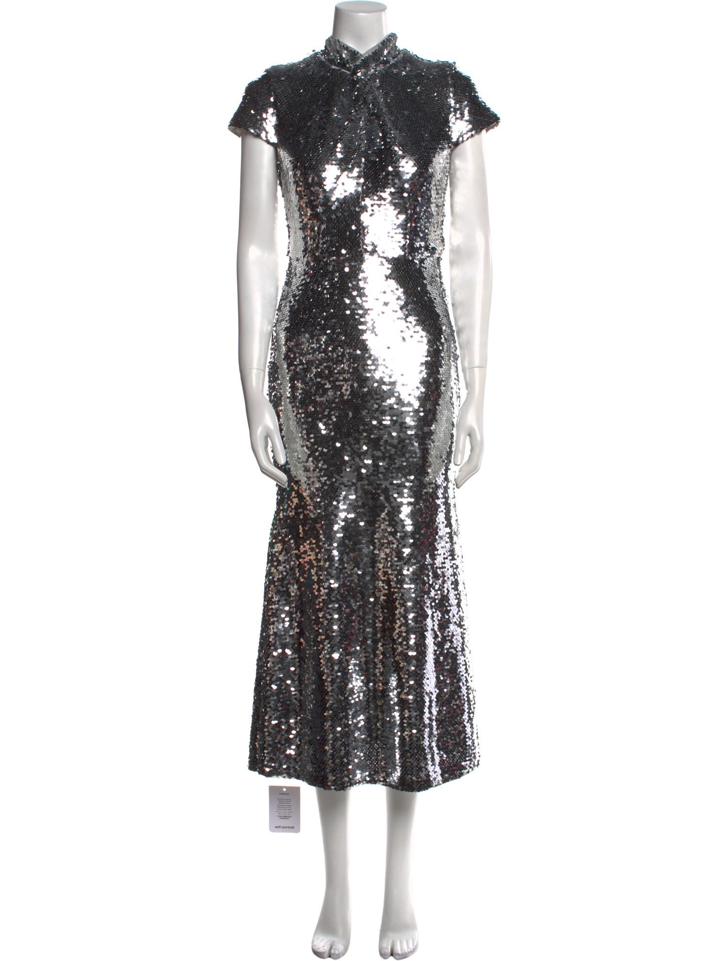 Self-Portrait Sequin Long Dress w/ Tags