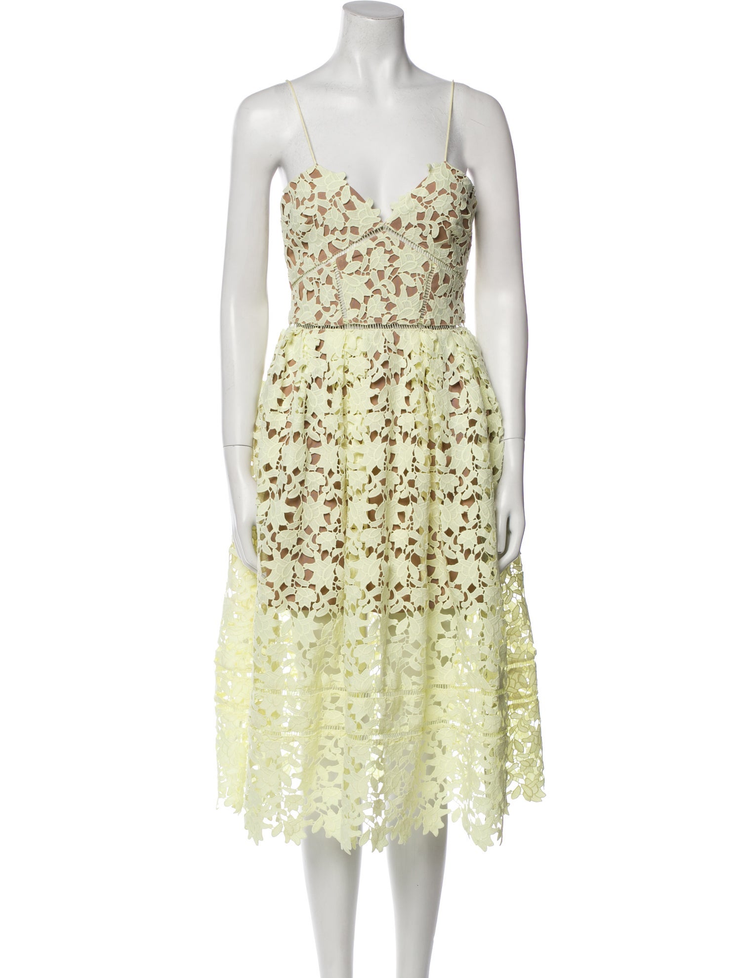 Self-Portrait Lace Pattern Mini Dress w/ Tags