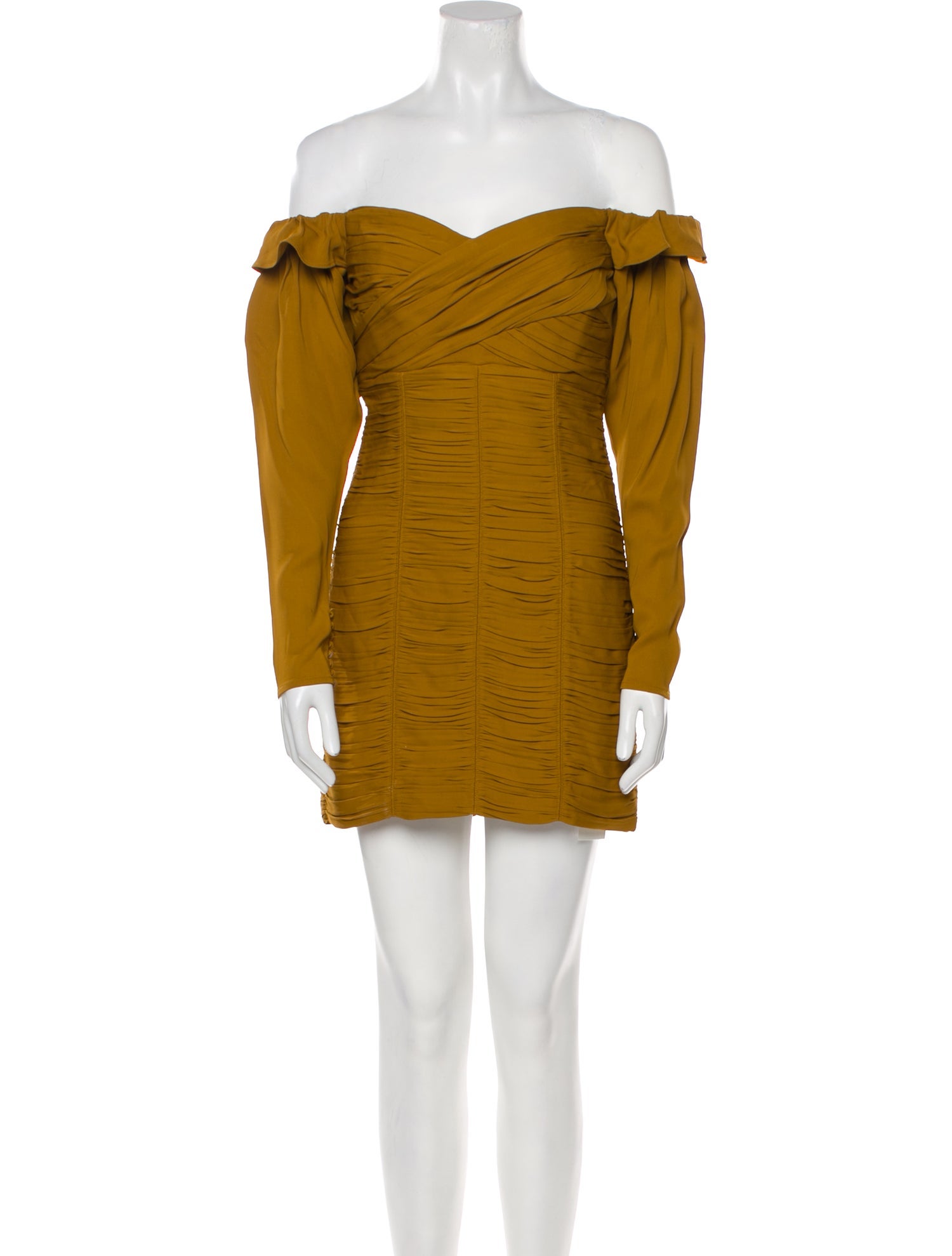 Self-Portrait Off-The-Shoulder Mini Dress