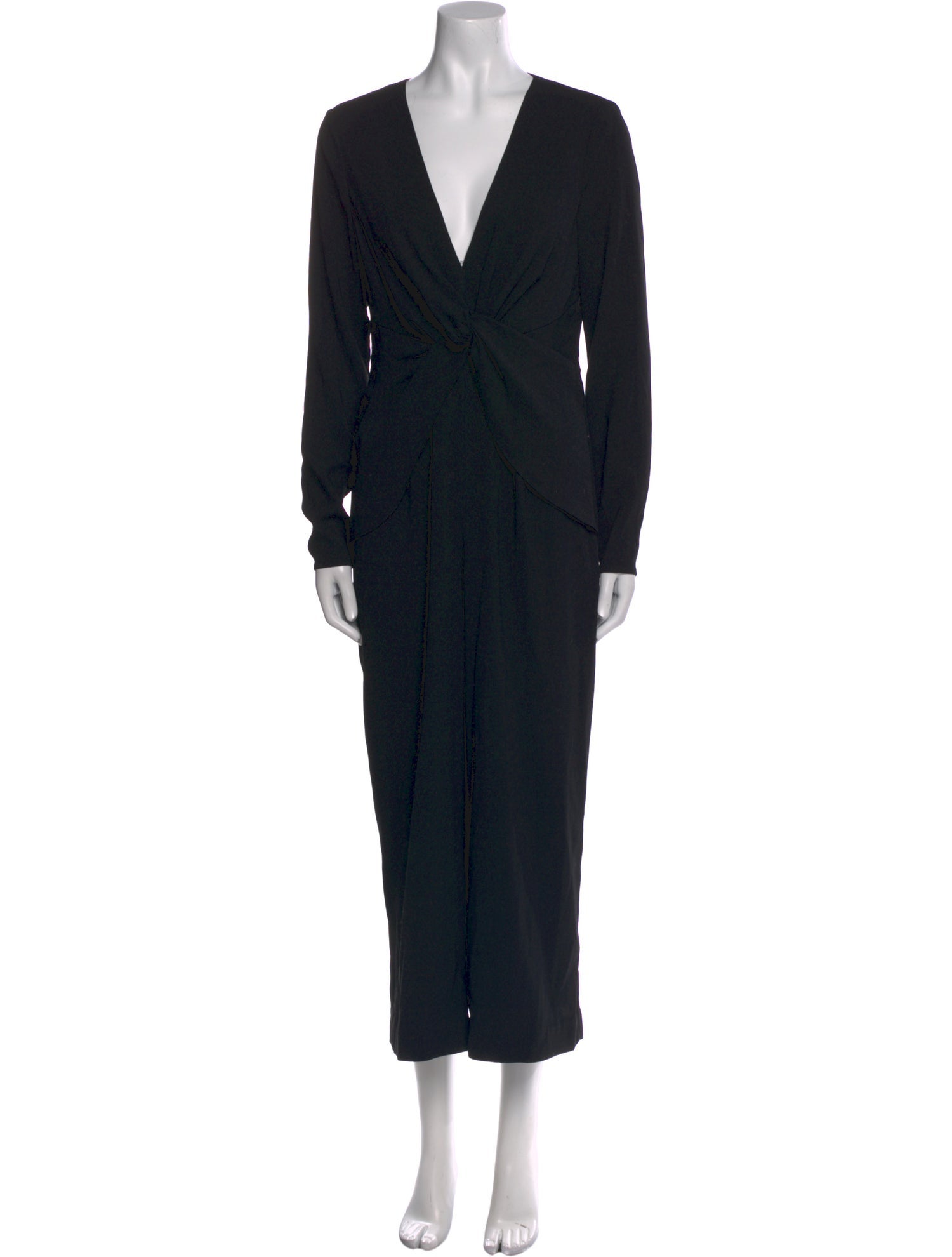 Self-Portrait V-Neck Jumpsuit