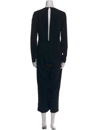 Self-Portrait V-Neck Jumpsuit